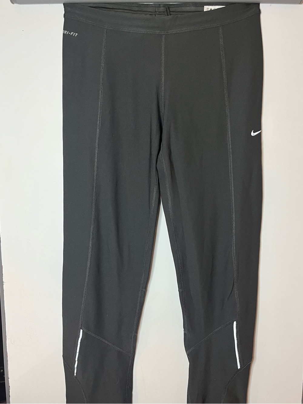Nike gray Leggings with White Swoosh